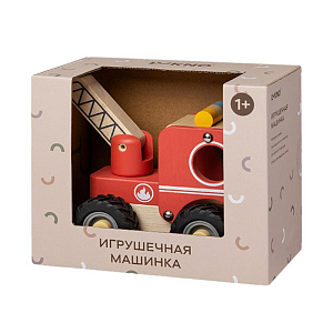 Игрушечная пожарная машина LUKNO, красный